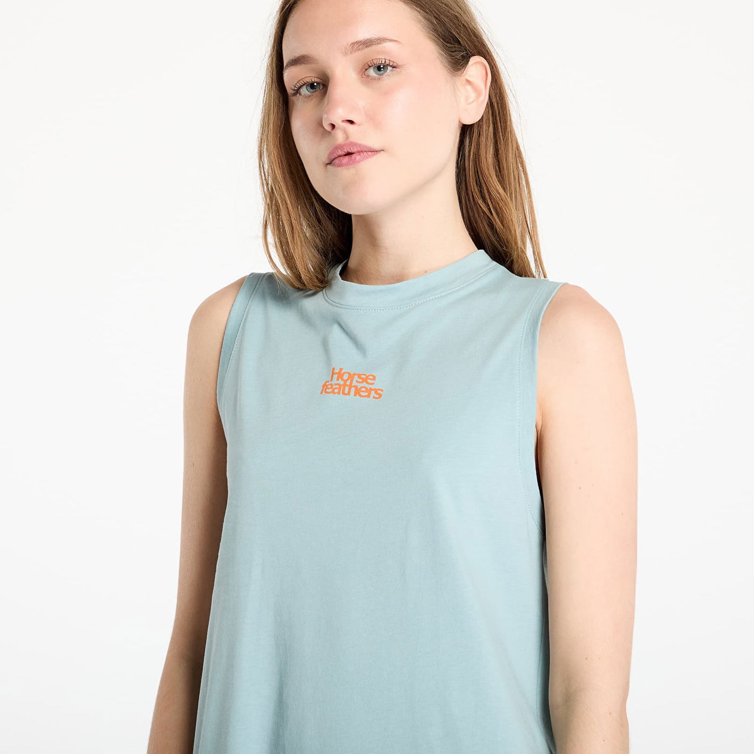 Obleke Horsefeathers Horsefeathers Nya Sleeveless Dress Turkizna | SW936B, 1