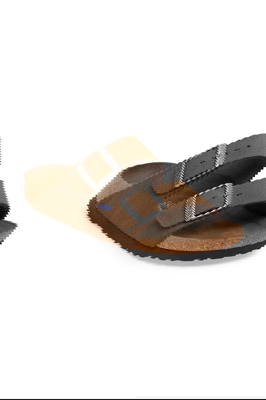 Superge in čevlji Birkenstock Birkenstock Arizona Suede Slides Rjava | 1030865, 1