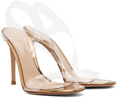 Modni dodatki Gianvito Rossi Gianvito Rossi Metropolis Heeled Sandals Kovinski | G31841.15RIC.GME, 3