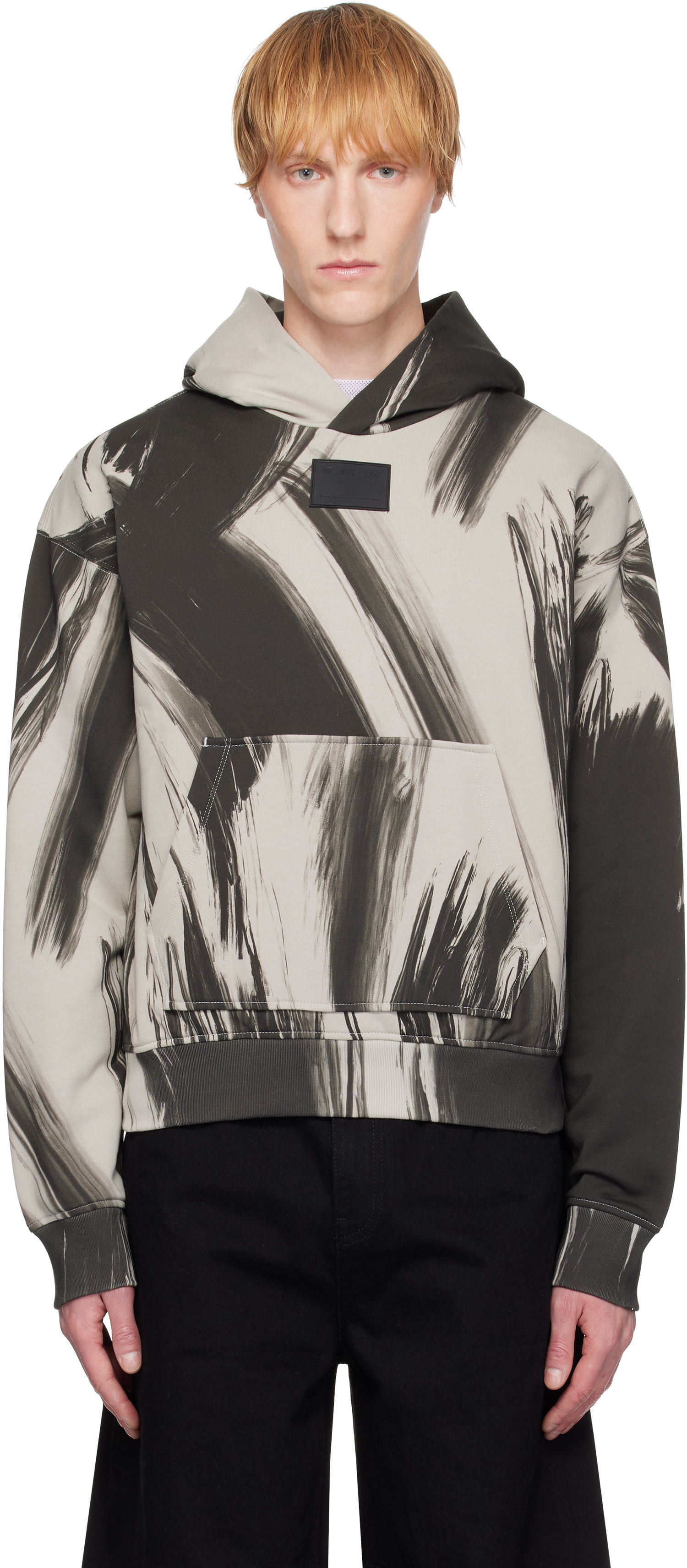 Pulover Helmut Lang Helmut Lang Feather Studio Hoodie Večbarvna | P02HM506, 0