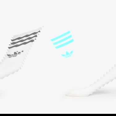 Nogavice adidas Performance 3-Stripes Crew Socks - 3 Pairs Bela | JV7408, 1