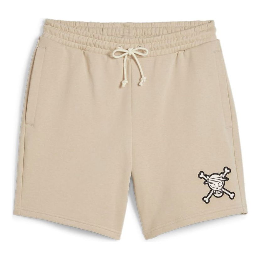 Kratke hlače Puma ONE PIECE Graphic Shorts Bež | 624669-90