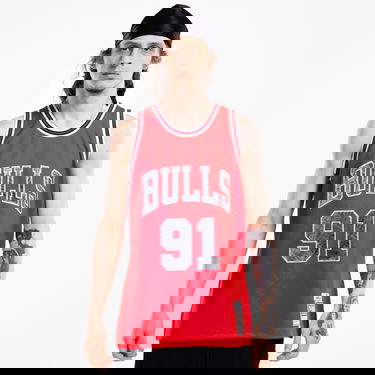 Dres Mitchell & Ness 75th Anniversary Swingman Jersey Dennis Rodman Chicago Bulls Rdeča | SMJY1202-CBU97DRDRED1, 0