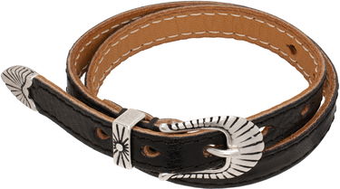 Zapestnica OUR LEGACY Cowboy Wrap Around Bracelet Črna | A4248CDB, 0