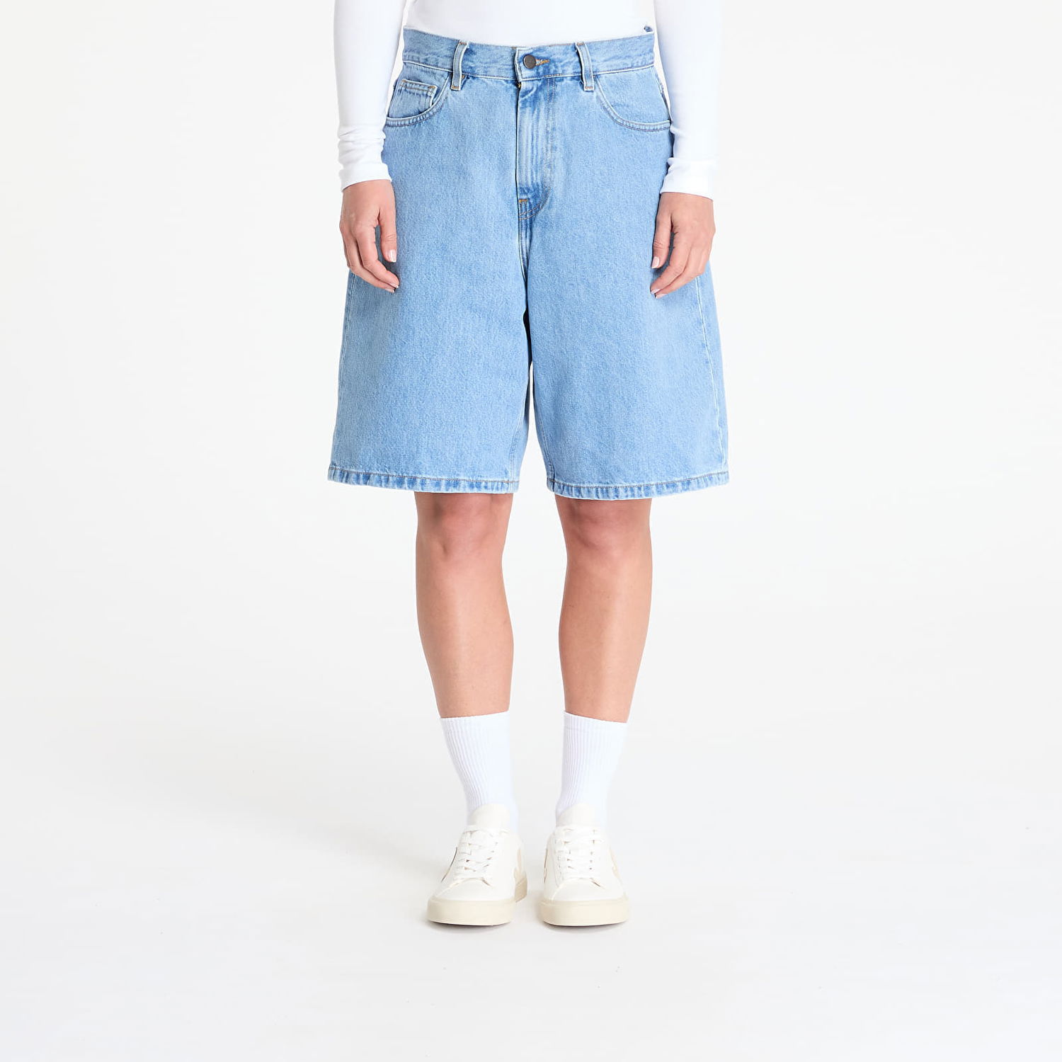 Kratke hlače Carhartt WIP WIP Brandon Shorts Modra | I031919.0112, 0