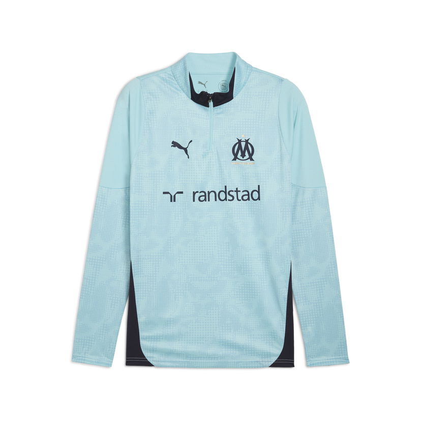 Pulover Puma Olympique de Marseille Men's Training Quarter-Zip Top Turkizna | 781534_21