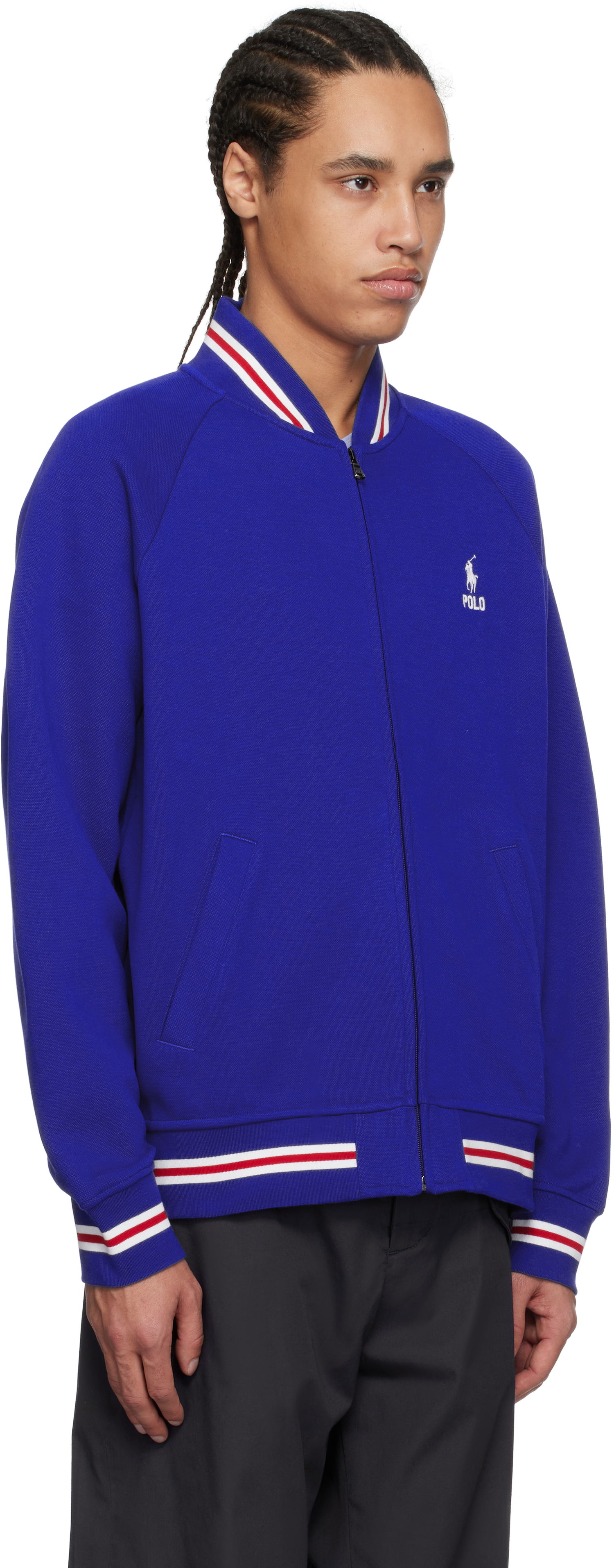 Bomber jakna Polo by Ralph Lauren Ralph Lauren Zip Bomber Jacket Modra | 710964434001, 1
