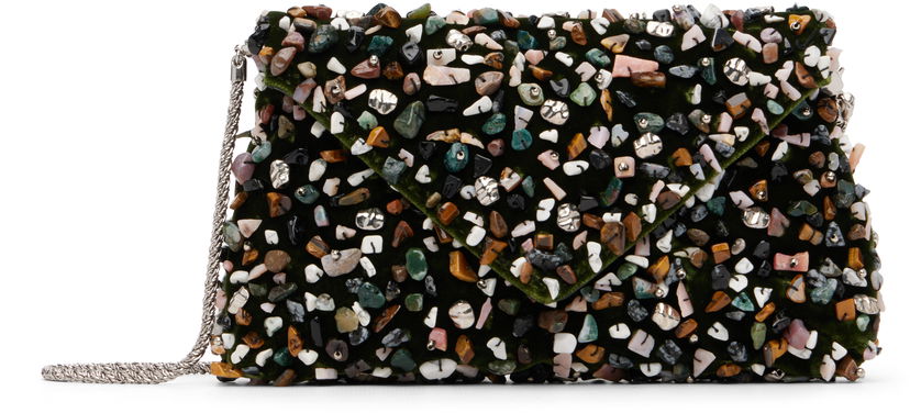 Torbica Dries Van Noten Dries Van Noten Embellished Envelope Clutch Večbarvna | 252-011510-852