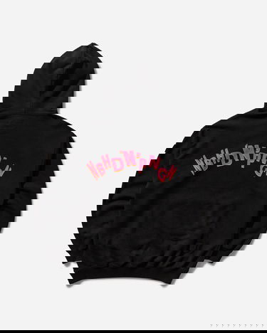 Pulover Neighborhood Graphic Print Hoodie Črna | 242UWPGN-CSM01 BK, 2