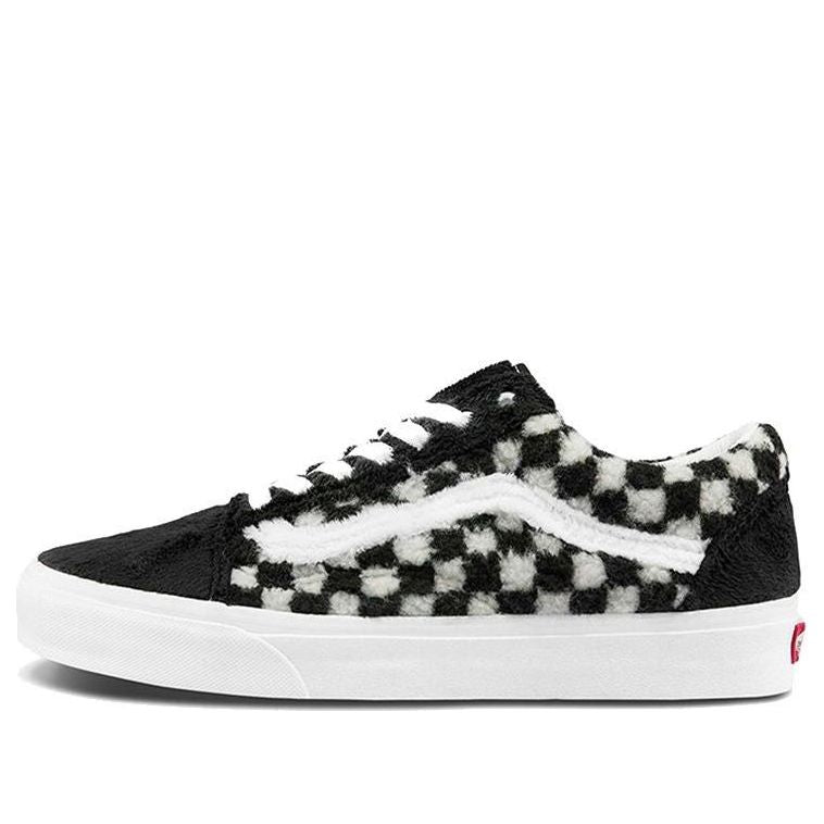 Superge in čevlji Vans Old Skool Sherpa Checkerboard Črna | VN0A5KRF95A