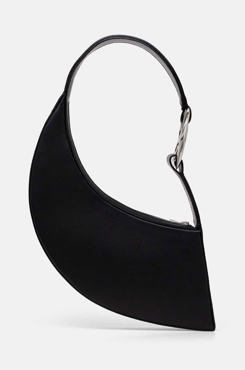 Torba za čez ramo HELIOT EMIL Black Half Moon Bag Črna | HE.15.66.BLK01