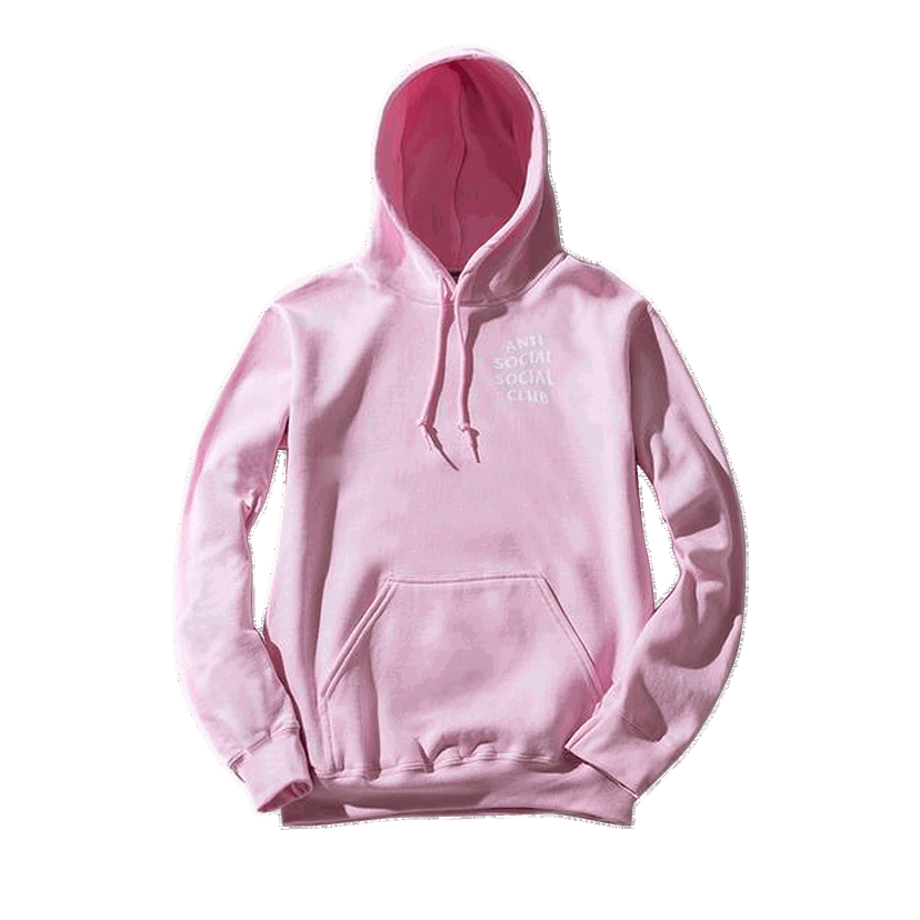 Pulover Anti Social Social Club Kkoch Pullover Hoodie Roza | 0657 100000106KKH PINK