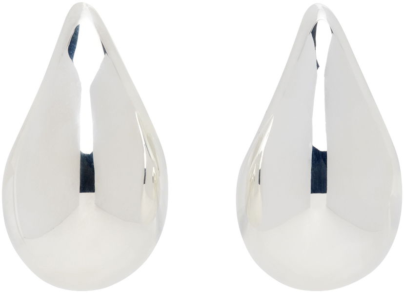 Uhani Bottega Veneta Drop Medium Earrings Kovinski | 795593 V5070