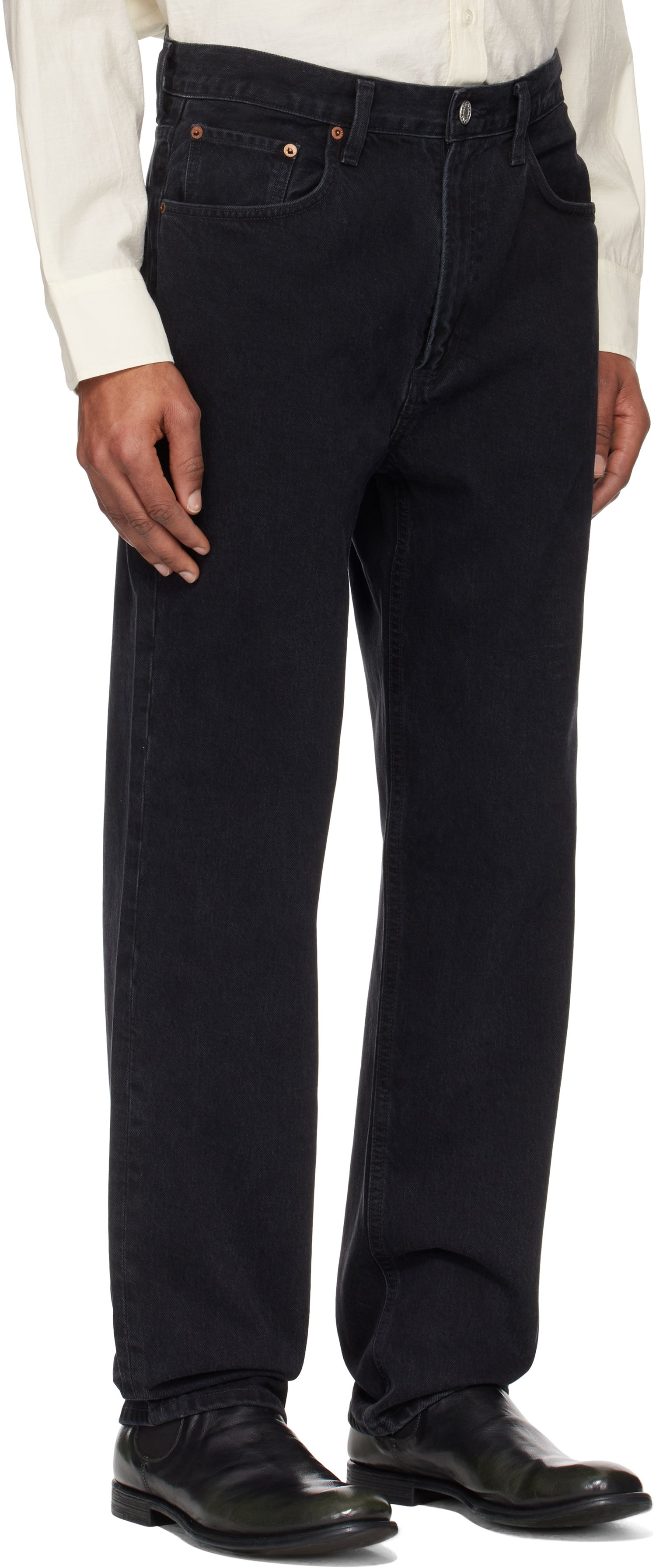 Kavbojke AGOLDE AGOLDE Waldon Jeans Črna | A673-1683, 1