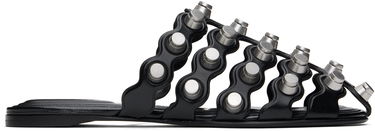 Superge in čevlji Alexander Wang Alexander Wang Rexa Cage Slide Sandals Črna | 30125M014, 0