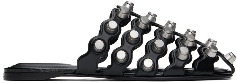 Superge in čevlji Alexander Wang Alexander Wang Rexa Cage Slide Sandals Črna | 30125M014