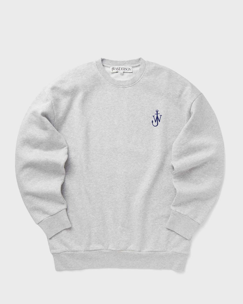 Pulover JW Anderson ANCHOR EMBROIDERY BACK PRINT SWEATSHIRT Siva | JW0209-PG1386-905