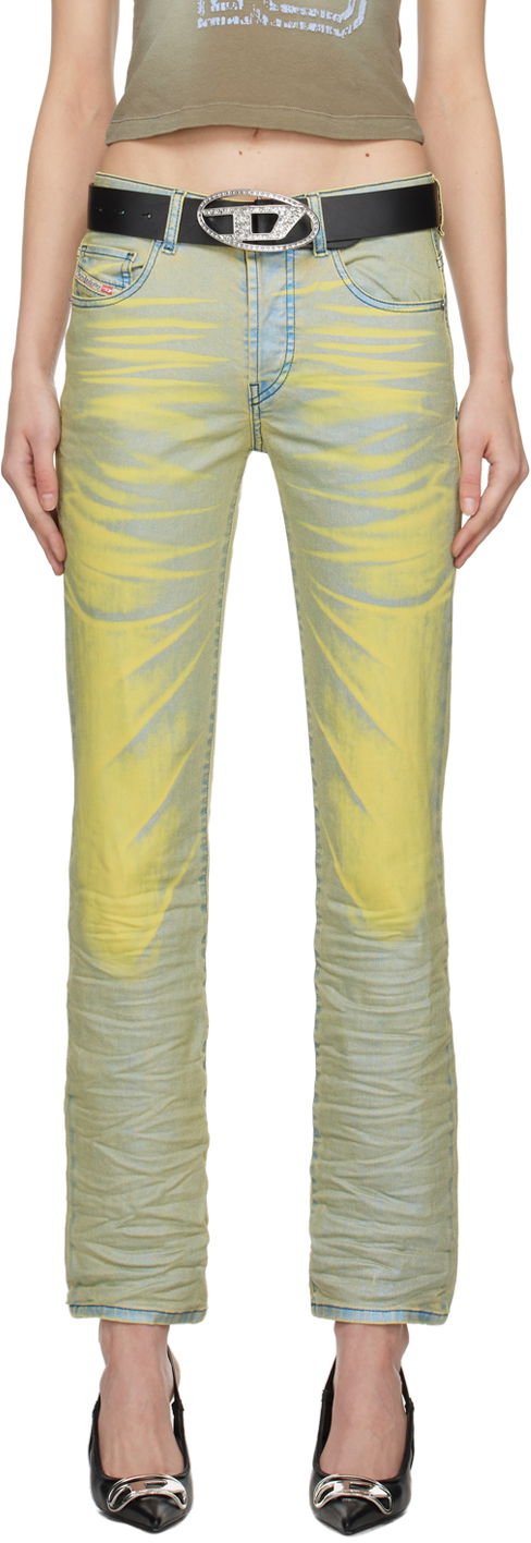 Kavbojke Diesel 1989 D-Mine Jeans Zelena | A13138 068KL