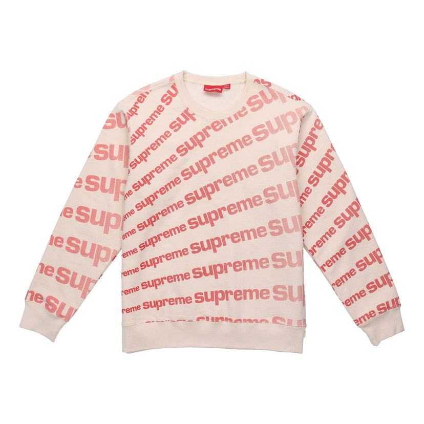 Pleteni pulover Supreme Supreme SS20 Radial Crewneck Sweatshirt Bež | SUP-SS20-100