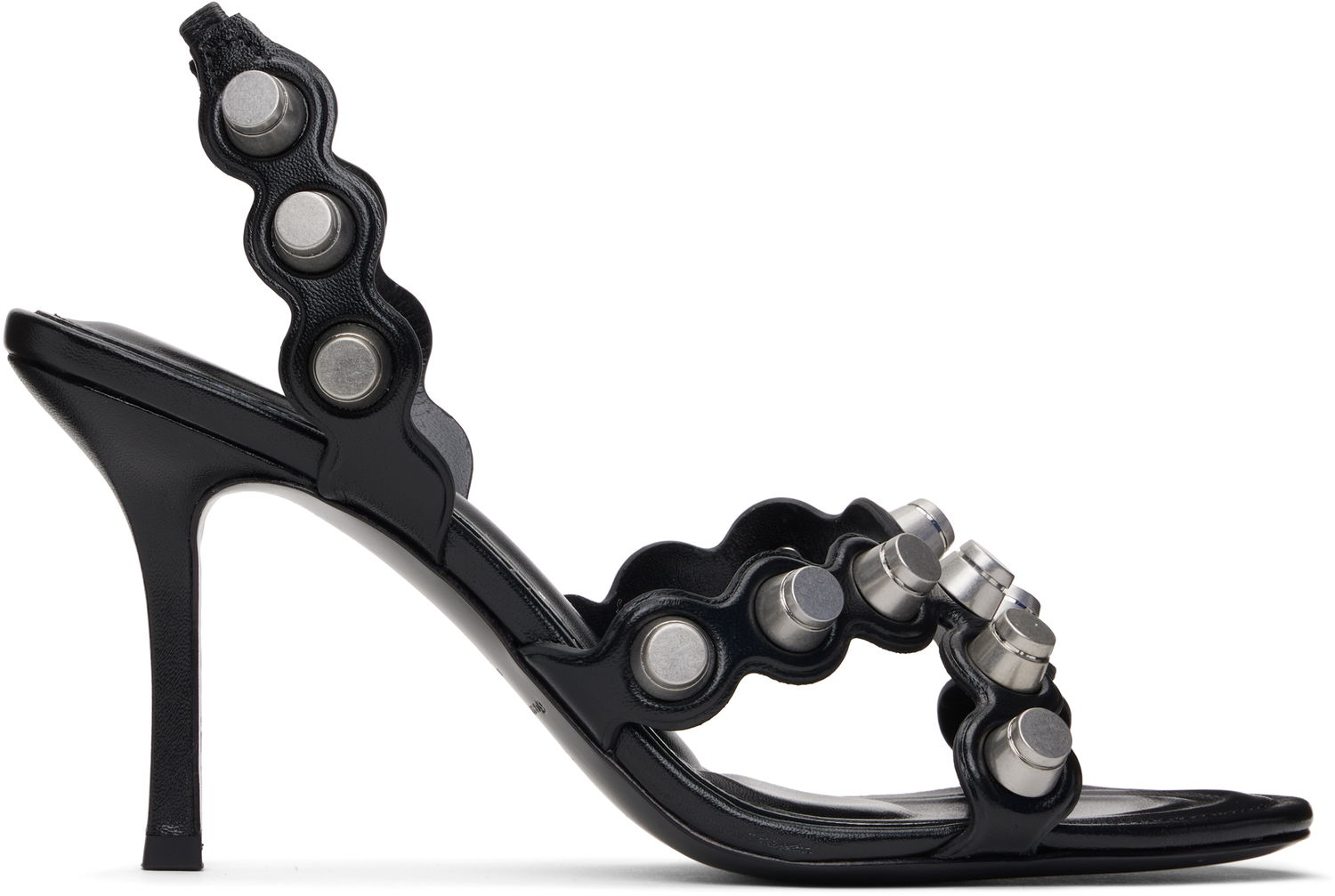 Modni dodatki Alexander Wang Alexander Wang Riot 85 Heeled Sandals Črna | 30125S018, 0