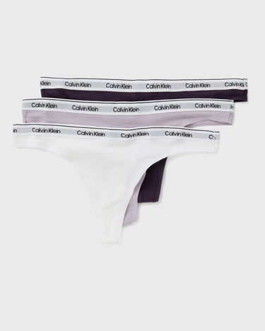 Spodnjice CALVIN KLEIN Thong 3-Pack, Size L Lila | 000QD5209EQA7, 0