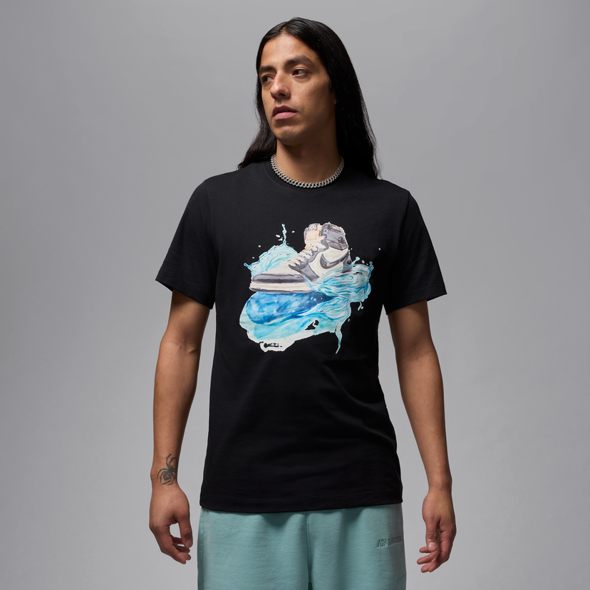 Majica Jordan Jordan Flight Essentials AJ1 Short Sleeve T-Shirt Črna | IB3355-010