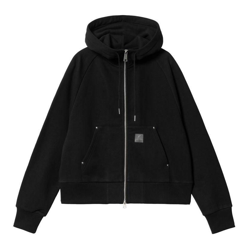 Pulover Carhartt WIP Hooded Eldon Jacket Črna | I034374_8