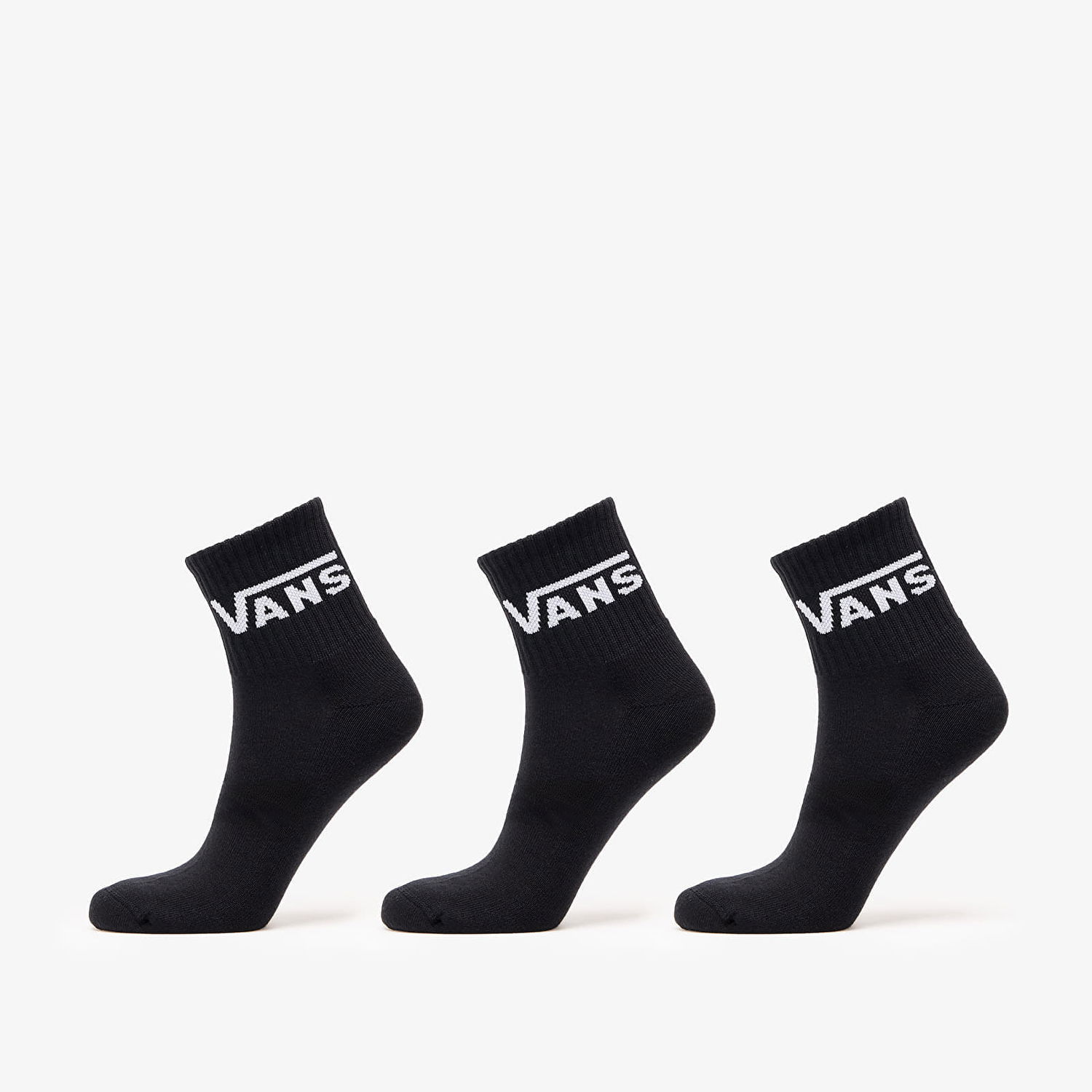 Nogavice Vans Classic Half Crew Black Črna | VN000BHXBLK1, 0