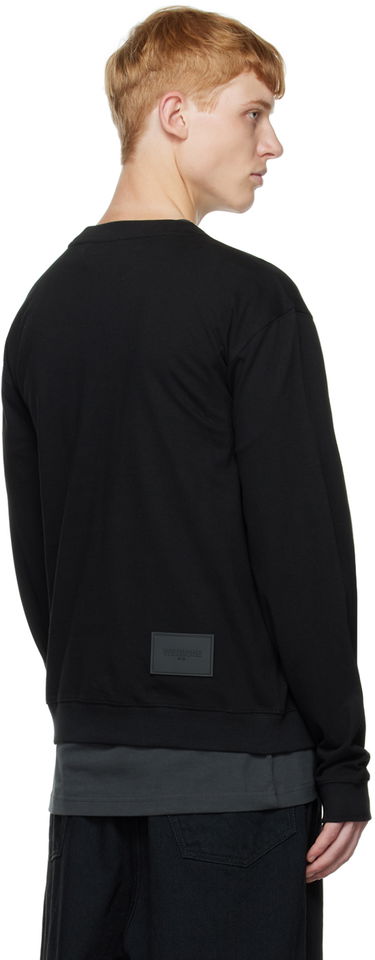 Pulover We11done Thunder Graphic Sweatshirt Črna | WD-TS3-22-808-U-BK, 2