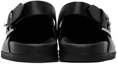 Superge in čevlji Dolce & Gabbana Black Logo Mules Črna | A80402AQ765, 1