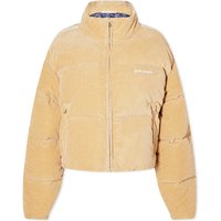 Puhovka Palm Angels Corduroy Cropped Down Jacket Bež | PWED018F23FAB0026101, 1