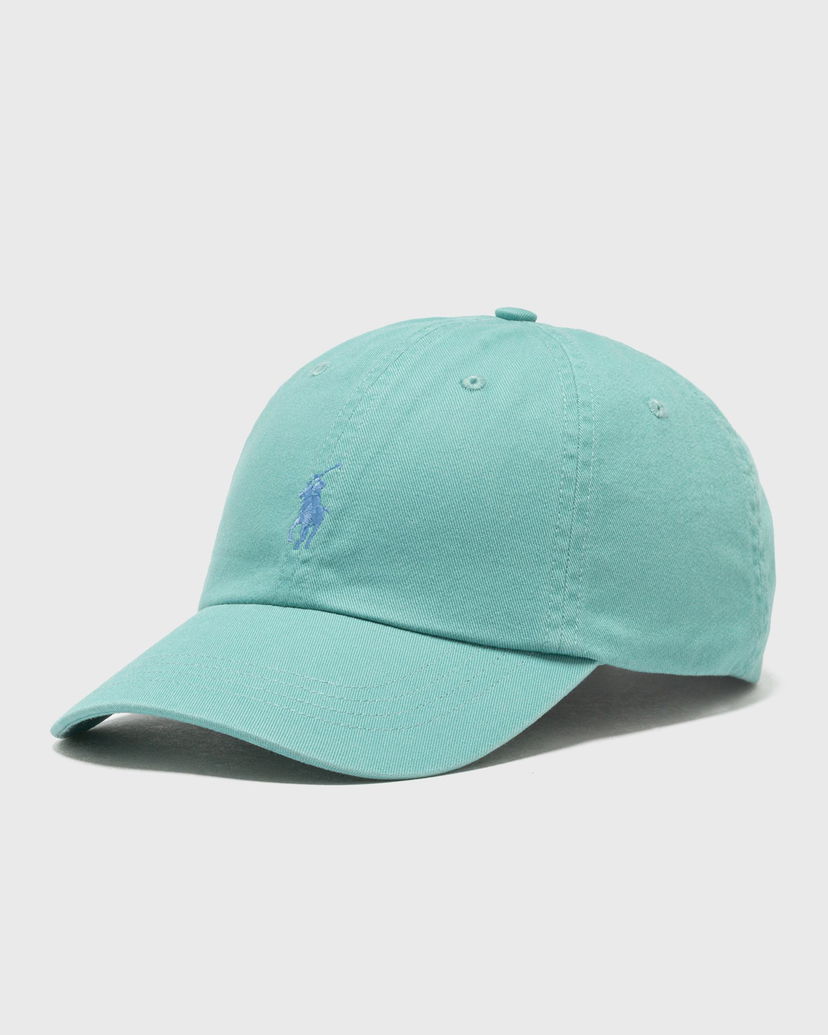 Kapa Polo by Ralph Lauren Embroidered Logo Cotton Cap Turkizna | 710667709142