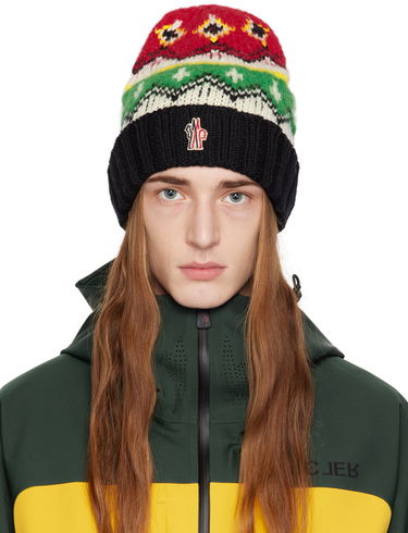 Beanie Moncler Grenoble Wool Beanie Rdeča | I20973B00019M2865, 0