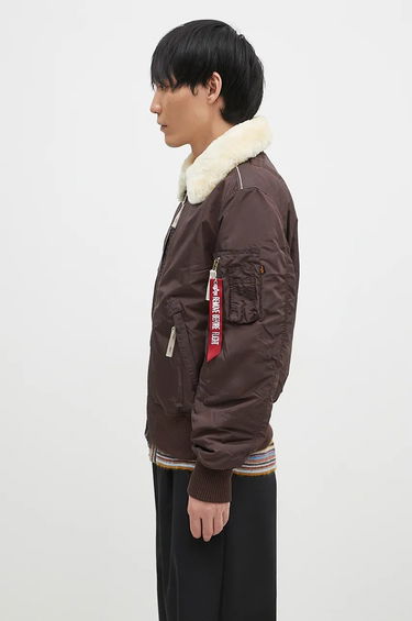 Bomber jakna Alpha Industries Injector III Bomber Jacket Rjava | 143104, 1
