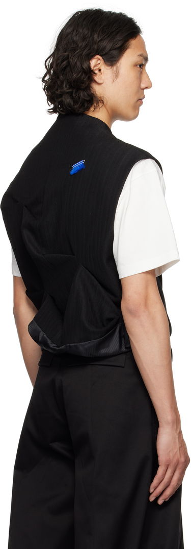 Telovnik ADER ERROR ADER error Pinstripe Wrap Vest Črna | BO01SSVE0101BK, 2