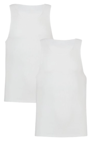 Majica brez rokavov Under Armour Under Armour Performance Tank 2 Pack Underwear Shirts Bela | 6007622-100, 3