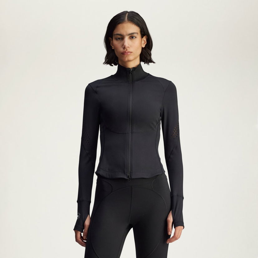 Jakna adidas Performance adidas by Stella McCartney Training Midlayer Črna | JW4551