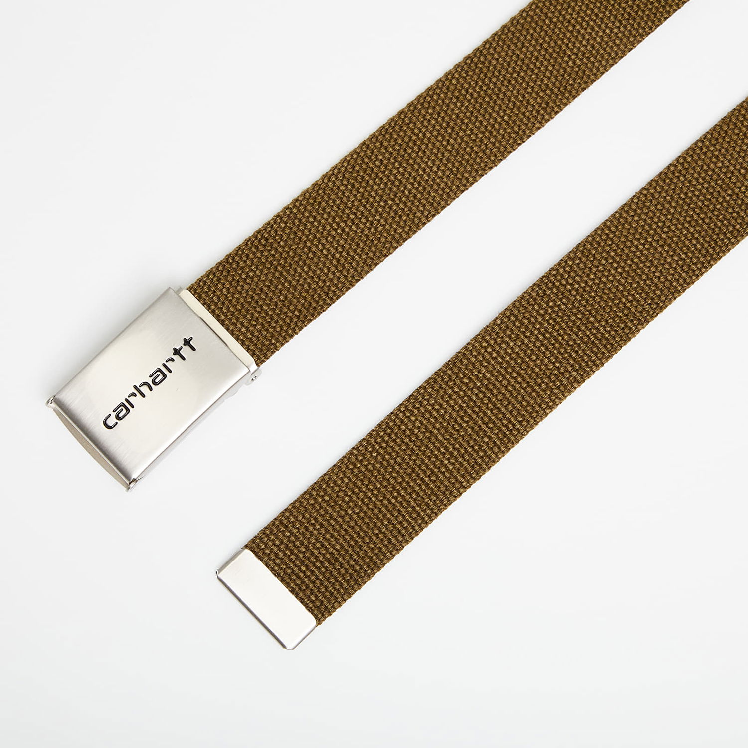 Pasovi Carhartt WIP Clip Belt Chrome Green Zelena | I019176.1NPXX, 1