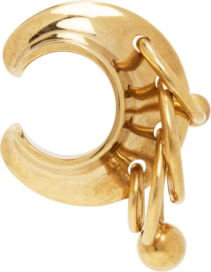 Uhani Jean Paul Gaultier Jean Paul Gaultier 'The Multi-Piercing' Ear Cuff Kovinski | 24/25-U-BO038-X053-92
