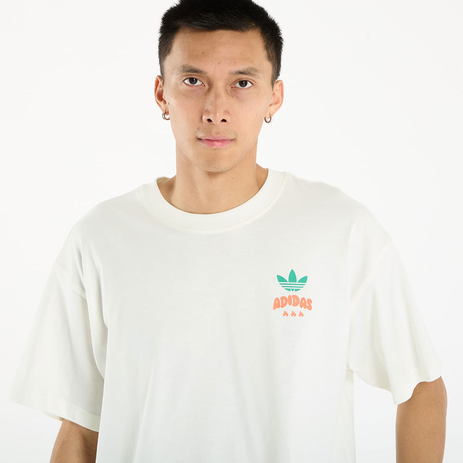 Majica adidas Performance CHILLI PT. 2 Graphic Tee Bela | KS6761, 1