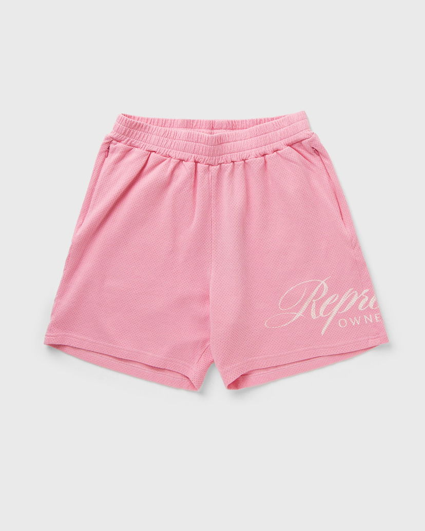 Kratke hlače Represent Clo Owners Club Script Mesh Shorts Roza | OCM41247-518