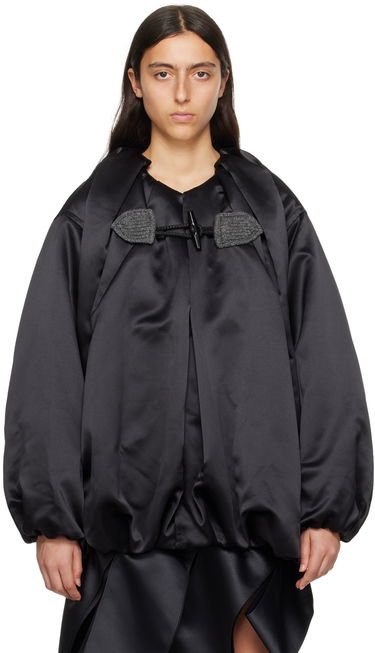 Parka We11done Puff Sleeve Jacket Črna | WD-JP3-23-020-U-BK, 0