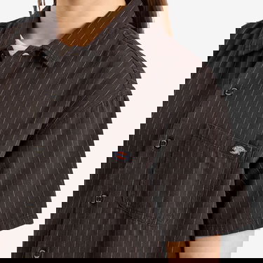 Srajce Dickies Pinstripe Service Shirt, Size Large Črna | DK0A4Z7UBLK1, 5