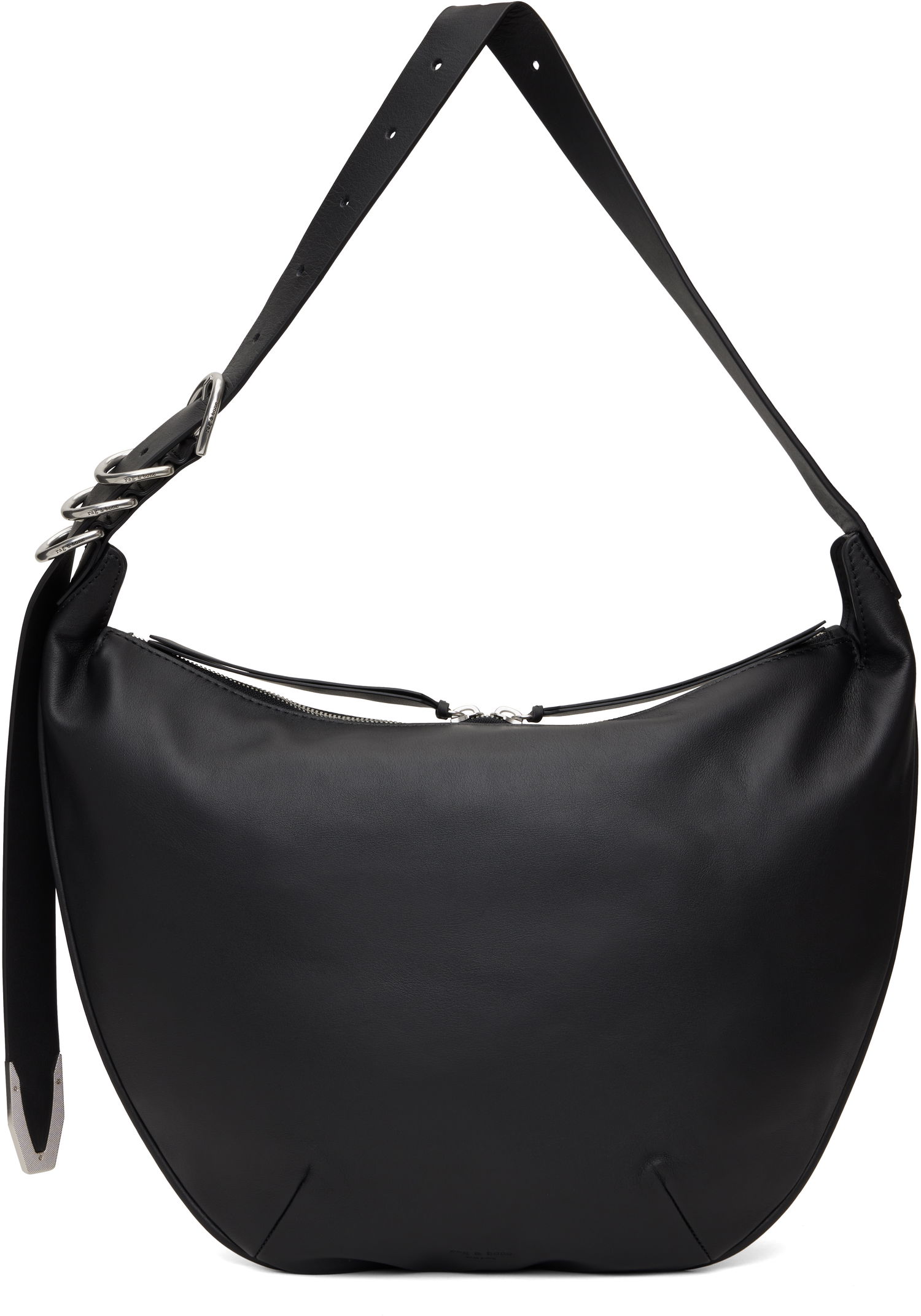 Torba za čez ramo rag & bone Rag & Bone Spire Leather Shoulder Bag Črna | WHH24S1000TM00, 0