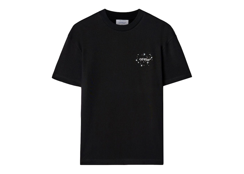 Majica Off-White Arrows-Motif Short-Sleeve T-Shirt Black Črna | OWAA089F23JER0061001