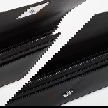 Denarnica CALVIN KLEIN Calvin Klein Emblem HW Long Bifold Wallet Črna | LV04F1098G UB1, 4