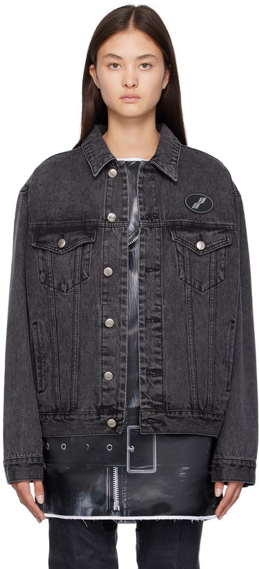 Jakna We11done We11done Faded Denim Jacket Črna | WD-DJ4-20-017-U-WB, 0