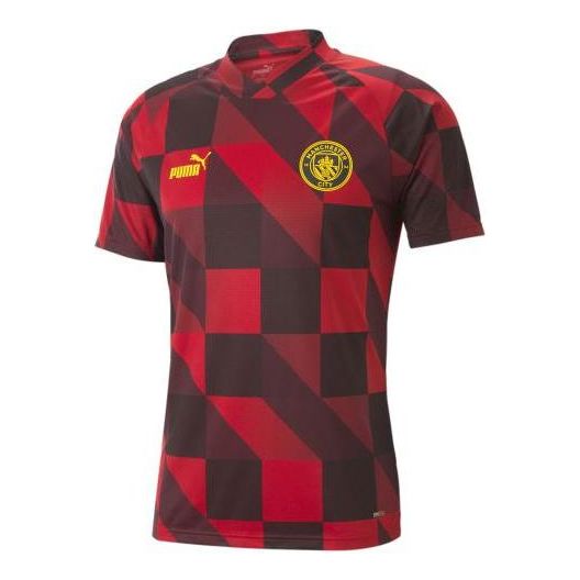 Dres Puma Manchester City FC Graphic Soccer Jersey Rdeča | 769466-14