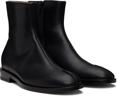 Superge in čevlji Maison Margiela MM6 Maison Margiela Shiny Vegetable Tanned Leather Trunk Boots Črna | S59WU0262 P5000, 3