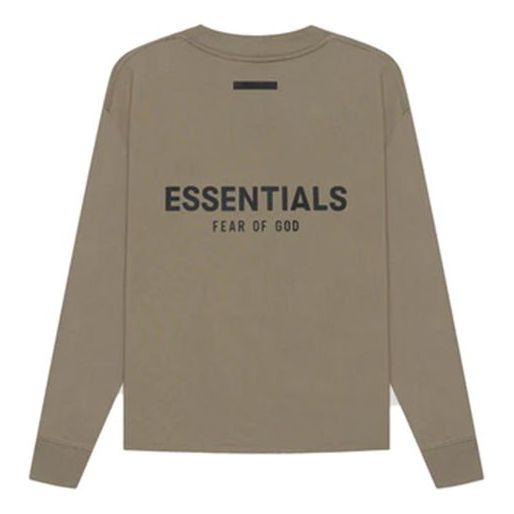 Majica Fear of God Essentials Long Sleeve T-Shirt Zelena | FOG-SS21-558